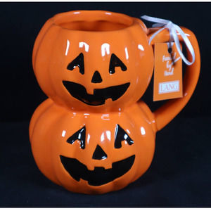 New Lang Jack O'Lantern Halloween Pumpkin Ceramic Coffee Mug